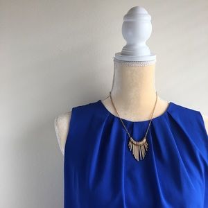 NWOT Royal Blue Blouse
